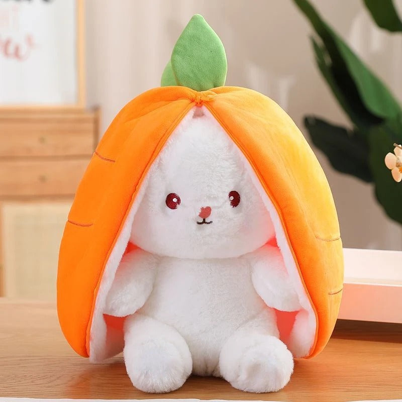 Fluffy Transforming Bunny Pillow